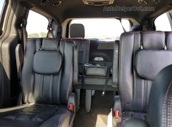 2C4RDGEG1JR335690 2018 DODGE GRAND White Vista de los asientos traseros