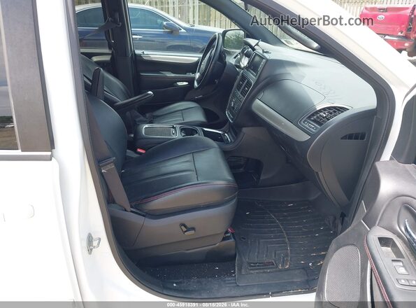 2C4RDGEG2GR320396 2016 DODGE GRAND CARAVAN White წინა სალონის ხედი