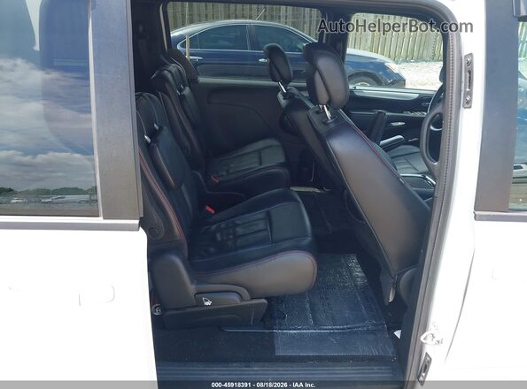 2C4RDGEG2GR320396 2016 DODGE GRAND CARAVAN White VIN კოდის სტიკერის ხედი