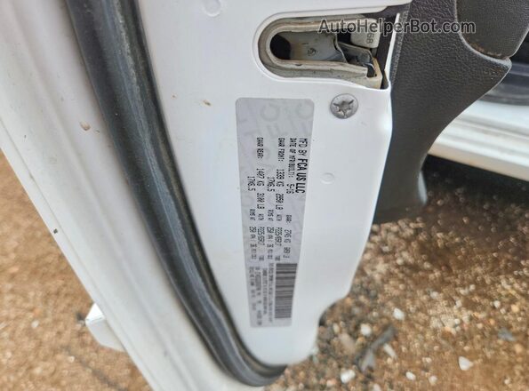2C4RDGEG2GR367489 2016 DODGE GRAND Белый Вид наклейки с VIN-кодом