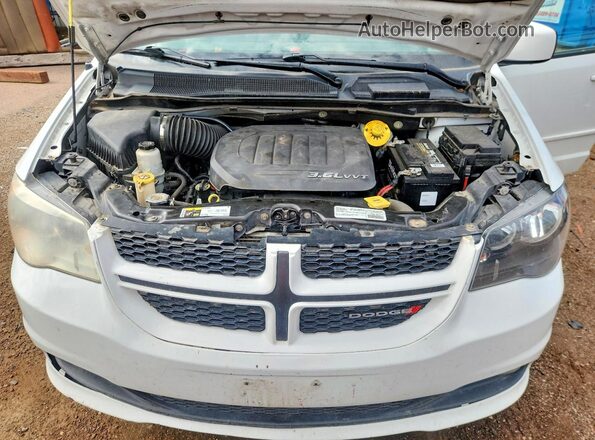 2C4RDGEG2GR367489 2016 DODGE GRAND Белый Вид подкапотного пространства