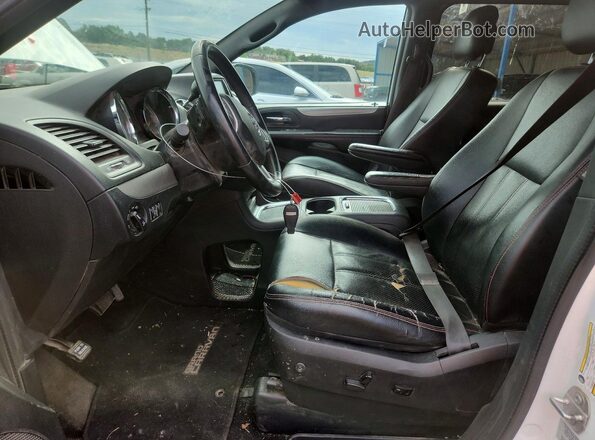 2C4RDGEG2GR367489 2016 DODGE GRAND Белый Вид салона спереди