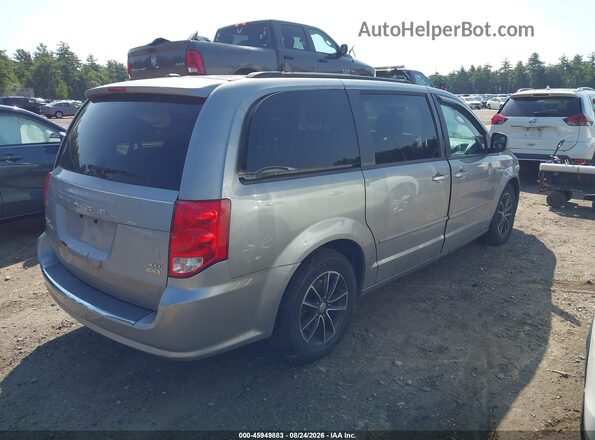 2C4RDGEG2HR673285 2017 DODGE GRAND CARAVAN Gray Задня права чверть