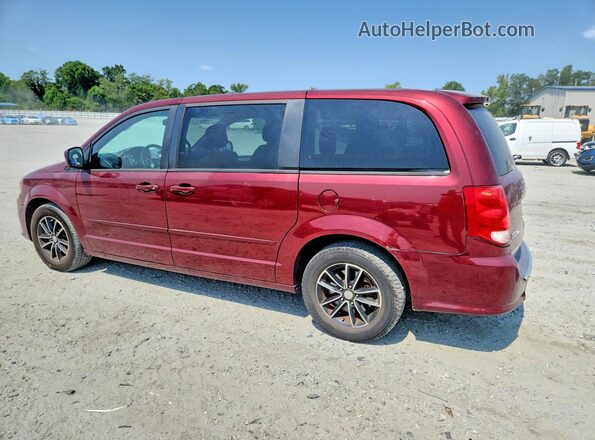 2C4RDGEG2HR691382 2017 DODGE GRAND Burgundy Rear left