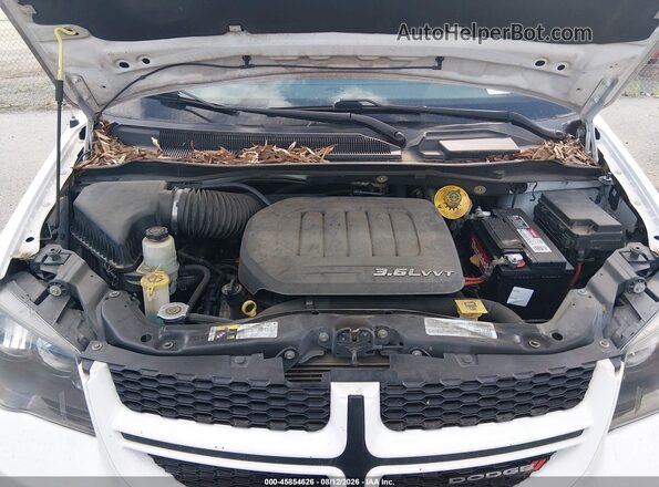 2C4RDGEG2JR168692 2018 DODGE GRAND CARAVAN White Vista trasera