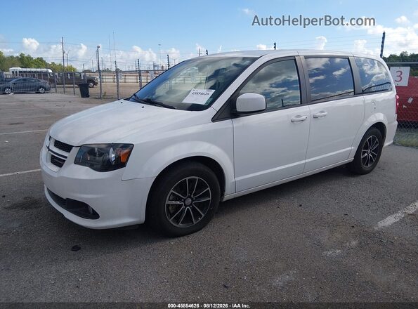 2C4RDGEG2JR168692 2018 DODGE GRAND CARAVAN White Vista tres cuartos delantera izquierda