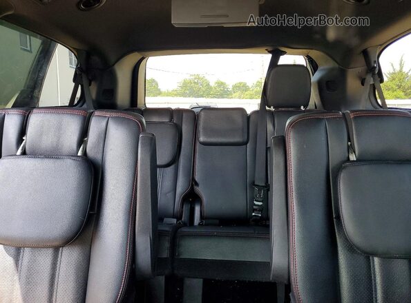 2C4RDGEG2JR189977 2018 DODGE GRAND Black უკანა სავარძლების ხედი