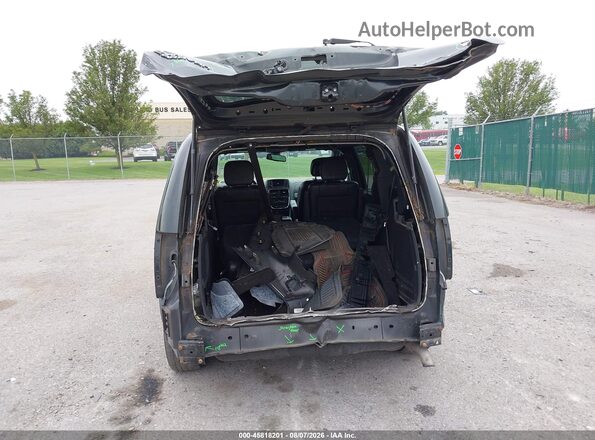 2C4RDGEG2KR747280 2019 DODGE GRAND CARAVAN Black წინა ხედი