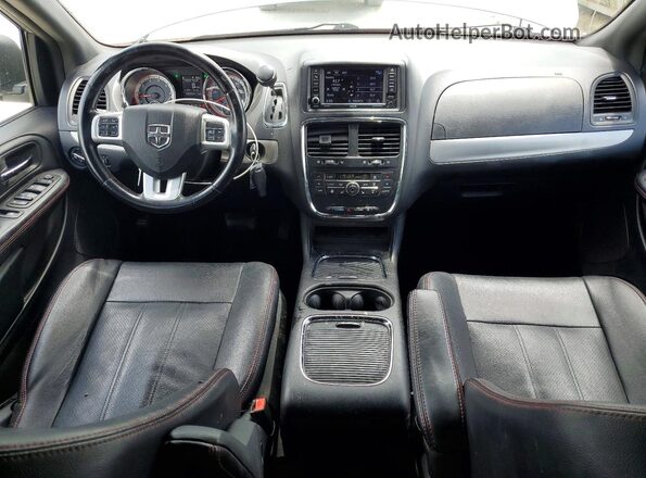 2C4RDGEG2KR765178 2019 DODGE GRAND Gray წინა პანელის ხედი