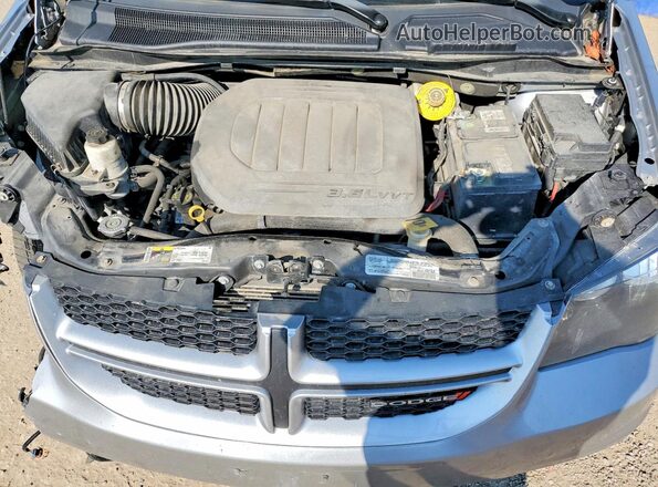 2C4RDGEG2LR152396 2020 DODGE GRAND Silver Widok komory silnika