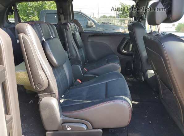 2C4RDGEG2LR152396 2020 DODGE GRAND Silver Widok wnętrza z tyłu
