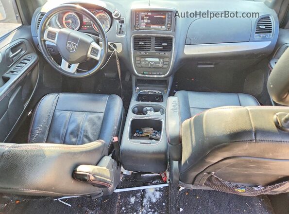 2C4RDGEG3GR224972 2016 DODGE GRAND White Dashboard view