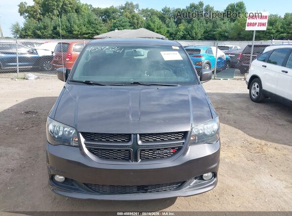2C4RDGEG4HR673126 2017 DODGE GRAND CARAVAN Gray Instrument cluster view