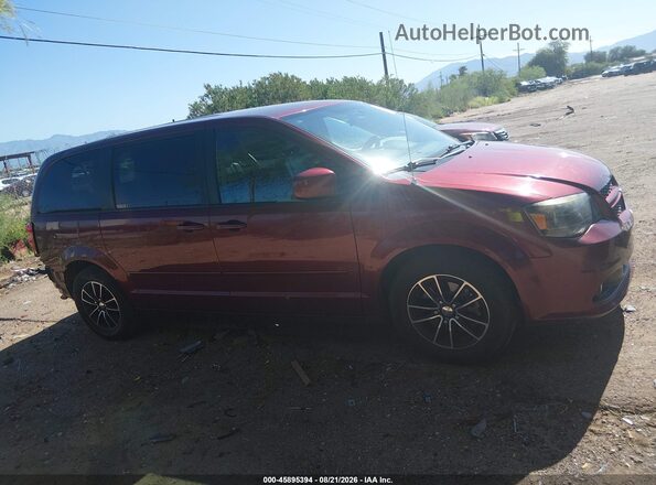 2C4RDGEG5HR738582 2017 DODGE GRAND CARAVAN Red Widok wnętrza 360 stopni