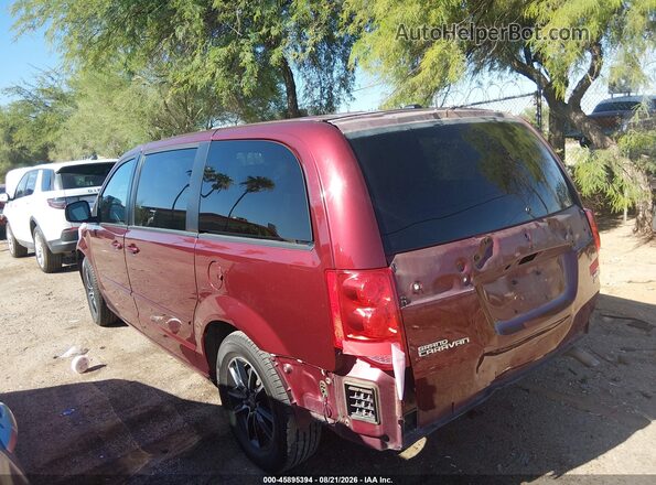 2C4RDGEG5HR738582 2017 DODGE GRAND CARAVAN Red 