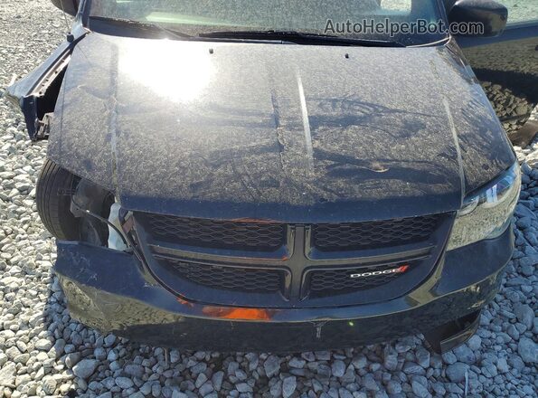 2C4RDGEG5JR301199 2018 DODGE GRAND Black Vista del compartimento del motor