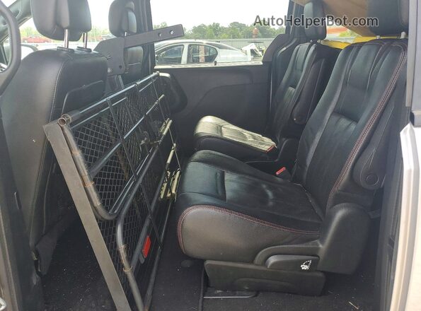 2C4RDGEG6JR221636 2018 DODGE GRAND Gray Вид задньої частини салону