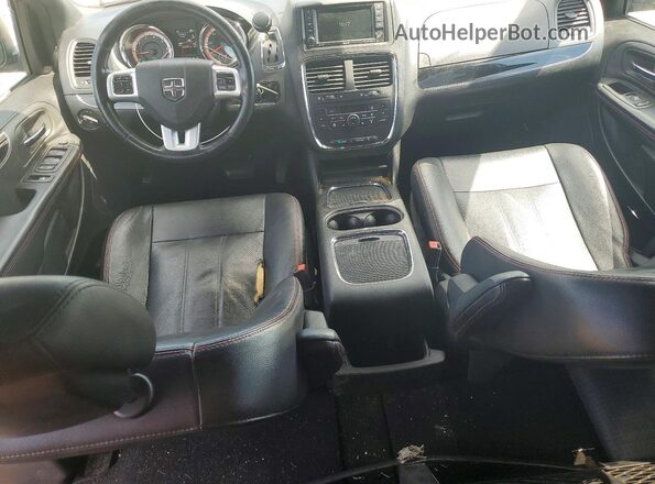 2C4RDGEG6JR221636 2018 DODGE GRAND Gray Вид панелі приладів