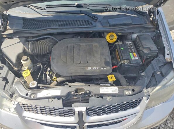 2C4RDGEG6JR221636 2018 DODGE GRAND Gray Вид підкапотного простору