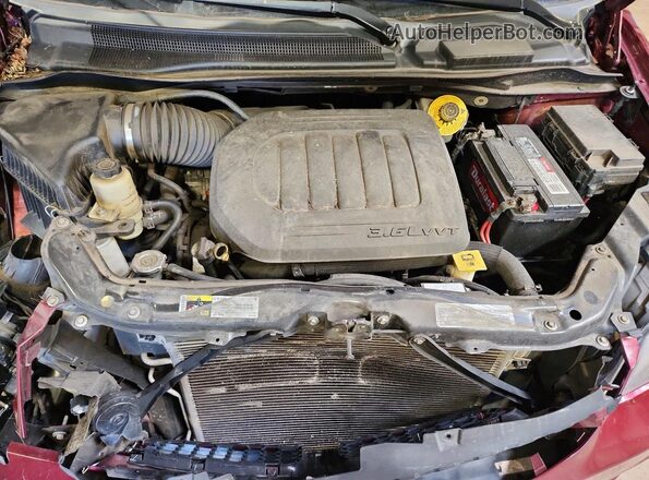 2C4RDGEG6KR769203 2019 DODGE GRAND Burgundy Engine compartment view