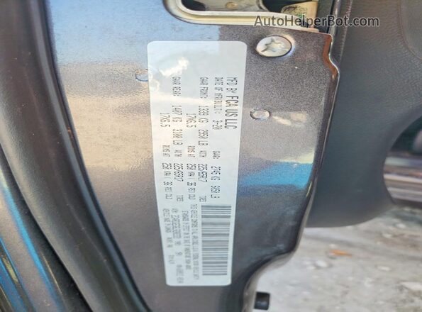 2C4RDGEG6LR202331 2020 DODGE GRAND Gray 360 interior view