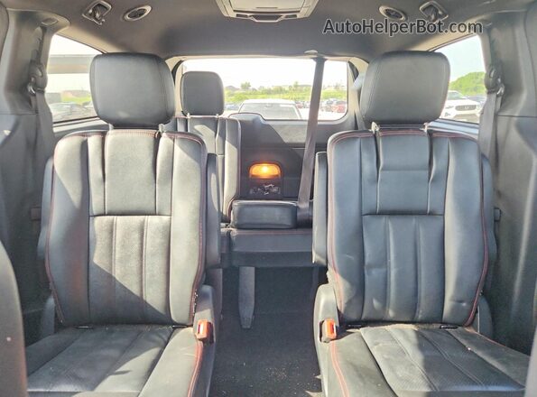 2C4RDGEG6LR202331 2020 DODGE GRAND Gray Rear seats view