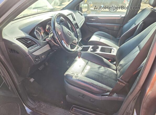 2C4RDGEG6LR202331 2020 DODGE GRAND Gray Front interior view