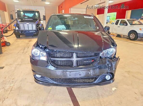 2C4RDGEG7GR319566 2016 DODGE GRAND Black Front view