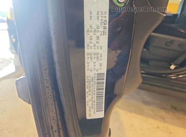 2C4RDGEG7GR319566 2016 DODGE GRAND Black VIN sticker view