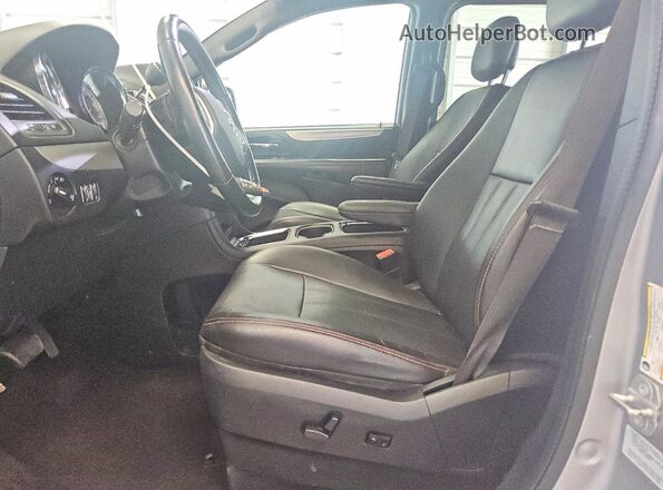2C4RDGEG7GR320362 2016 DODGE GRAND Silver წინა სალონის ხედი