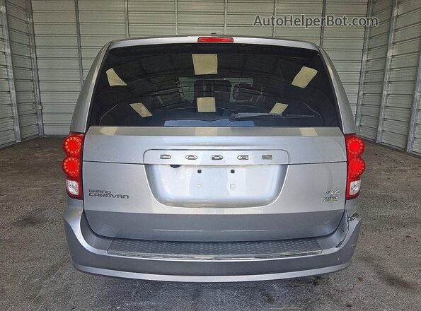 2C4RDGEG7GR320362 2016 DODGE GRAND Silver უკანა ხედი