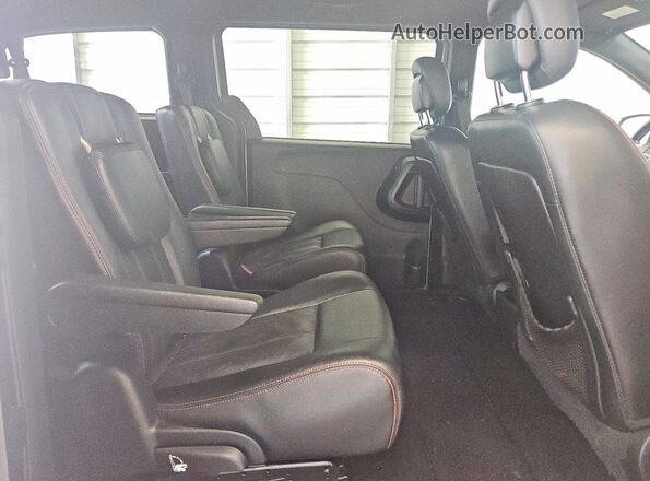 2C4RDGEG7GR320362 2016 DODGE GRAND Silver უკანა სალონის ხედი