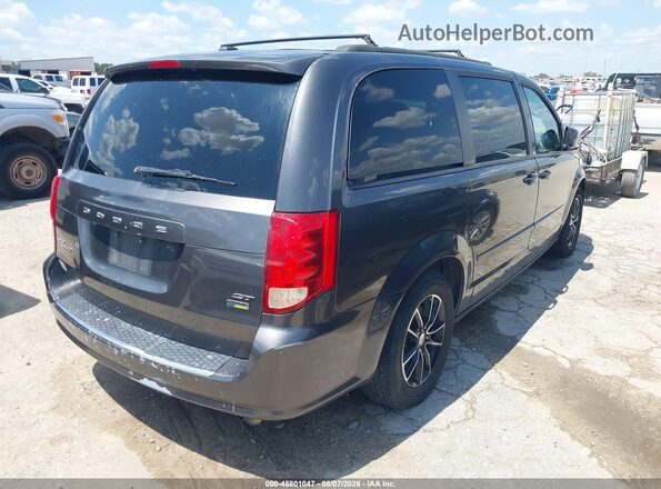 2C4RDGEG7HR786987 2017 DODGE GRAND CARAVAN Gray Tył prawy