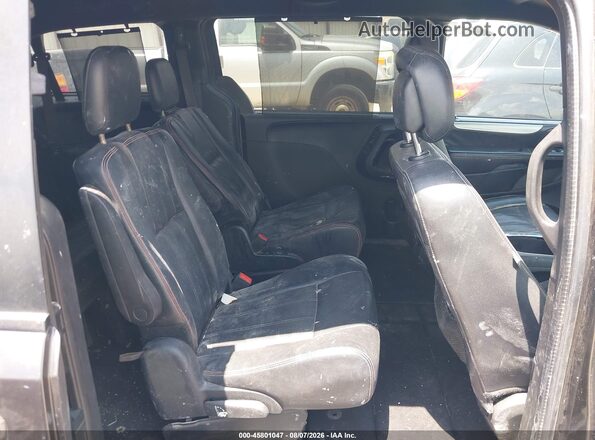2C4RDGEG7HR786987 2017 DODGE GRAND CARAVAN Gray Widok naklejki z numerem VIN