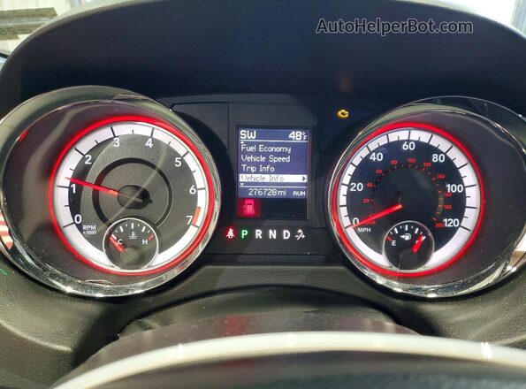 2C4RDGEG7JR147787 2018 DODGE GRAND Gray Widok zestawu wskaźników