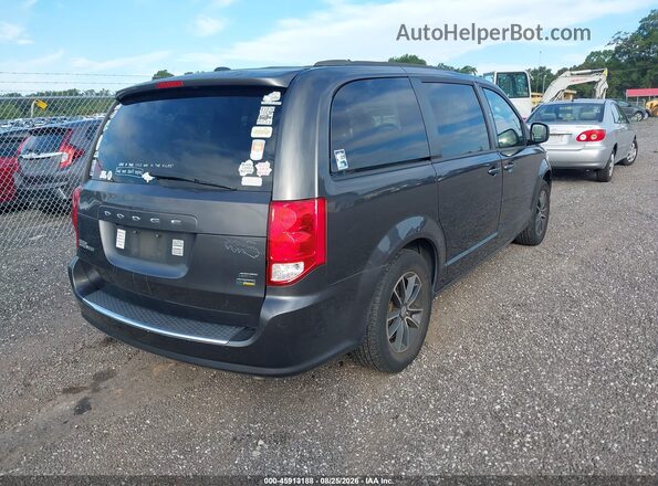 2C4RDGEG7JR202044 2018 DODGE GRAND CARAVAN Gray უკანა მარჯვენა