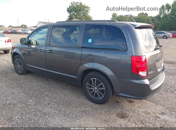 2C4RDGEG7JR202044 2018 DODGE GRAND CARAVAN Gray უკანა მარცხენა