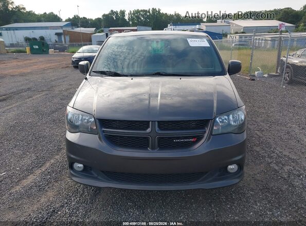 2C4RDGEG7JR202044 2018 DODGE GRAND CARAVAN Gray ხელსაწყოთა პანელის ხედი