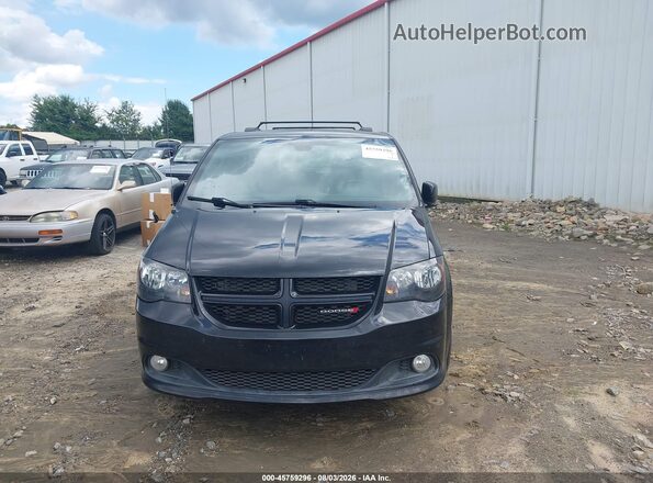 2C4RDGEG7JR283806 2018 DODGE GRAND CARAVAN Black Instrument cluster view