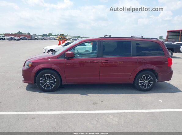 2C4RDGEG7JR343552 2018 DODGE GRAND CARAVAN Maroon Vista interior de 360 grados