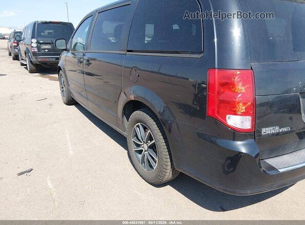 2C4RDGEG8GR375550 2016 DODGE GRAND CARAVAN Black Հետևի ձախ