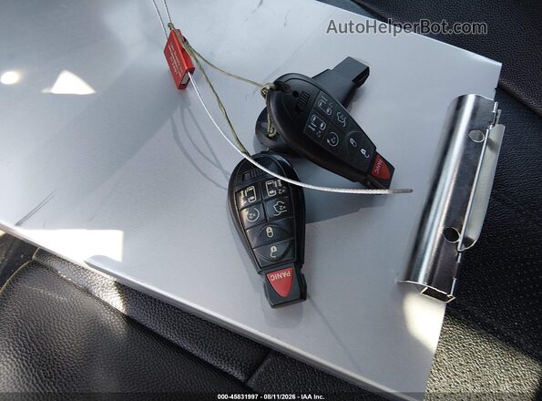 2C4RDGEG8GR375550 2016 DODGE GRAND CARAVAN Black Առջևի վահանակի տեսք