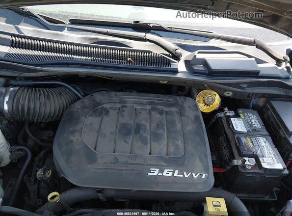 2C4RDGEG8GR375550 2016 DODGE GRAND CARAVAN Black Հետևի տեսք