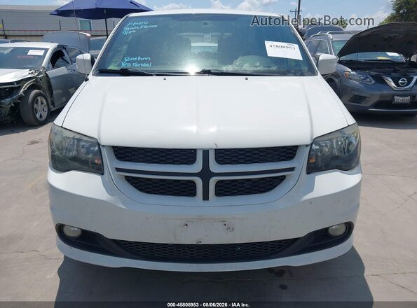 2C4RDGEG8JR189367 2018 DODGE GRAND CARAVAN White Widok zestawu wskaźników