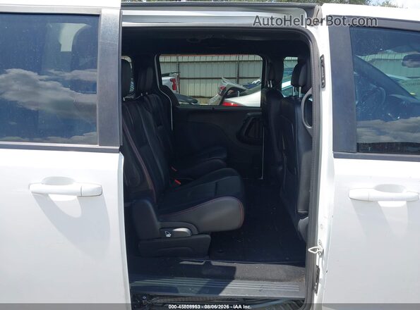 2C4RDGEG8JR189367 2018 DODGE GRAND CARAVAN White Widok naklejki z numerem VIN