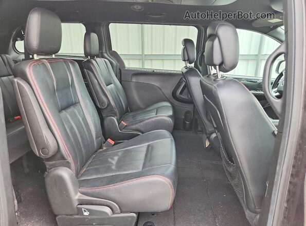 2C4RDGEG8JR223761 2018 DODGE GRAND Серый Вид задней части салона