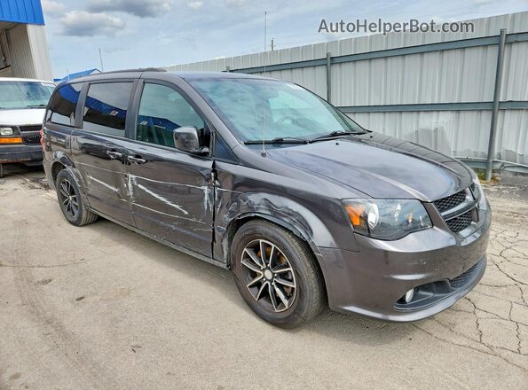 2C4RDGEG8JR223761 2018 DODGE GRAND Серый Передняя правая четверть