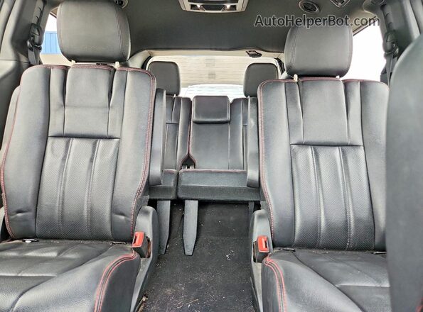 2C4RDGEG8JR223761 2018 DODGE GRAND Серый Вид задних сидений