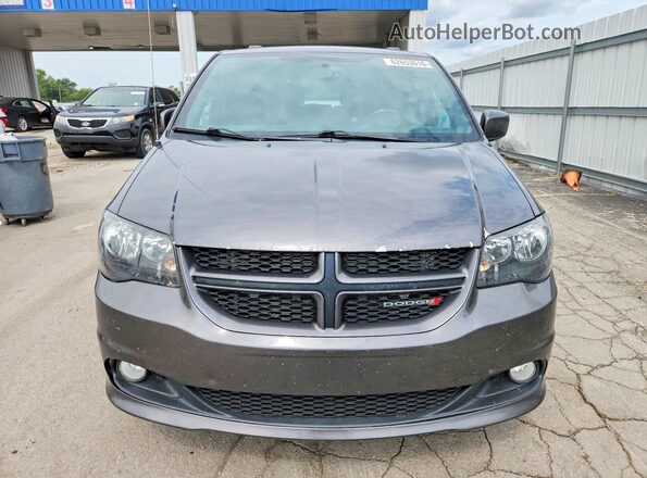 2C4RDGEG8JR223761 2018 DODGE GRAND Серый Вид спереди