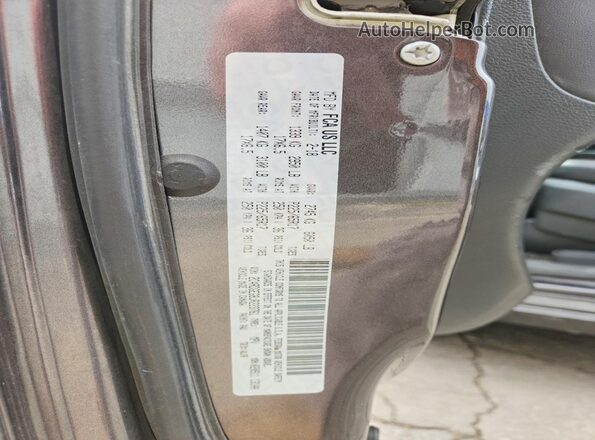 2C4RDGEG8JR223761 2018 DODGE GRAND Серый Вид наклейки с VIN-кодом